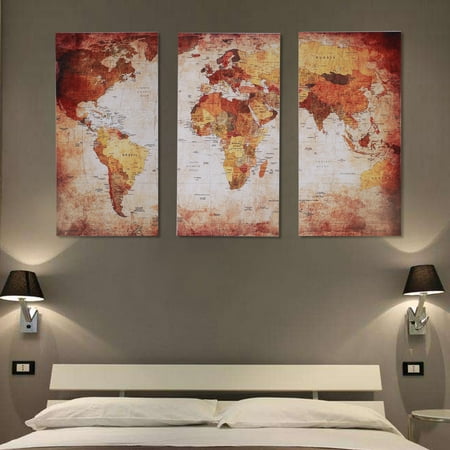 artwork home office modern mid century ashata 3pcs unframed canvas world map wall art painting pictures home office modern decorationwall artwork home office modern mid century ashata 3pcs unframed canvas world map wall art painting pictures home office modern decorationwall